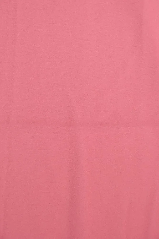 Baby Pink Dyed Georgette Fabric