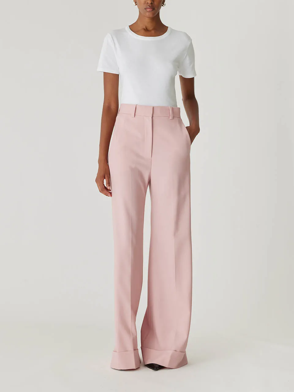 Calvary Twill Wide Leg Trouser