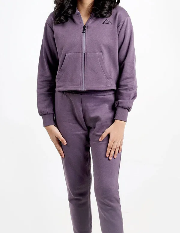 Comfortable Kapa Girls Tracksuit - Pruple