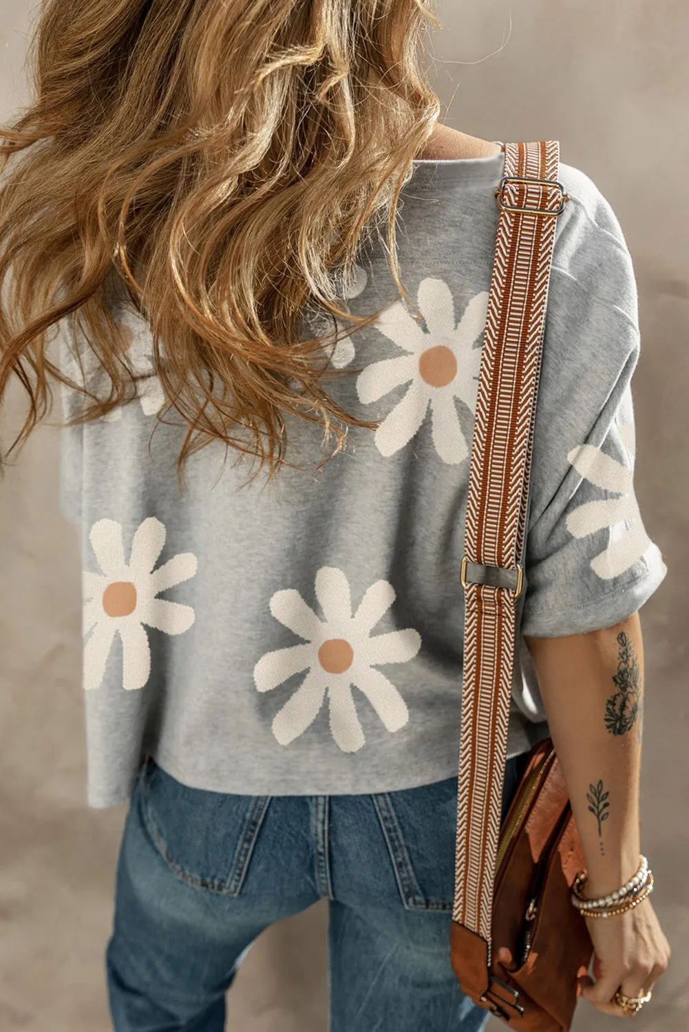 Daisy Flower Casual T Shirt