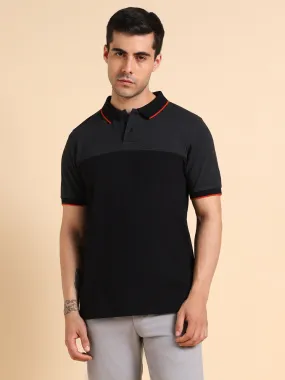 Dennis Lingo Polo Collar Pure Cotton Regular Fit T-shirt