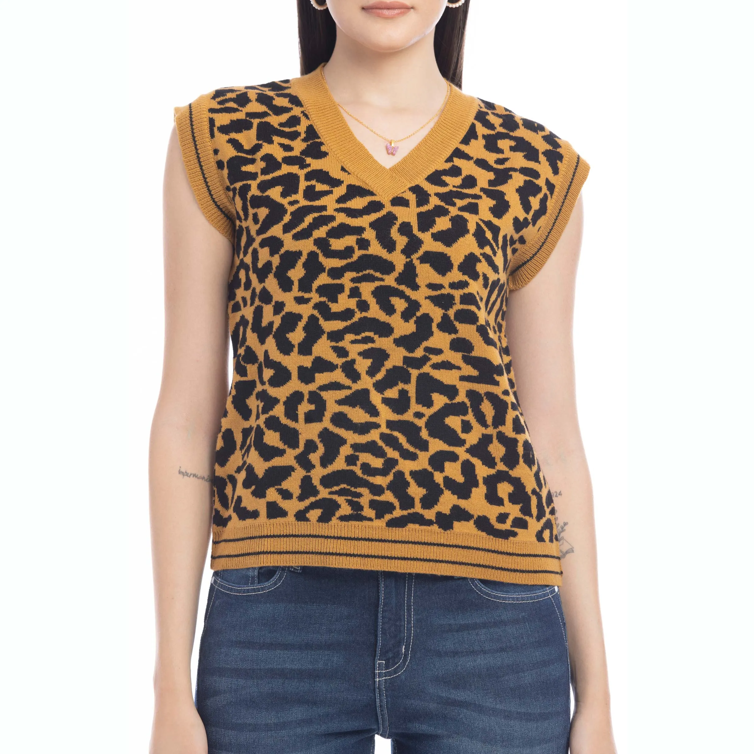 Duma Animal Print Sweater