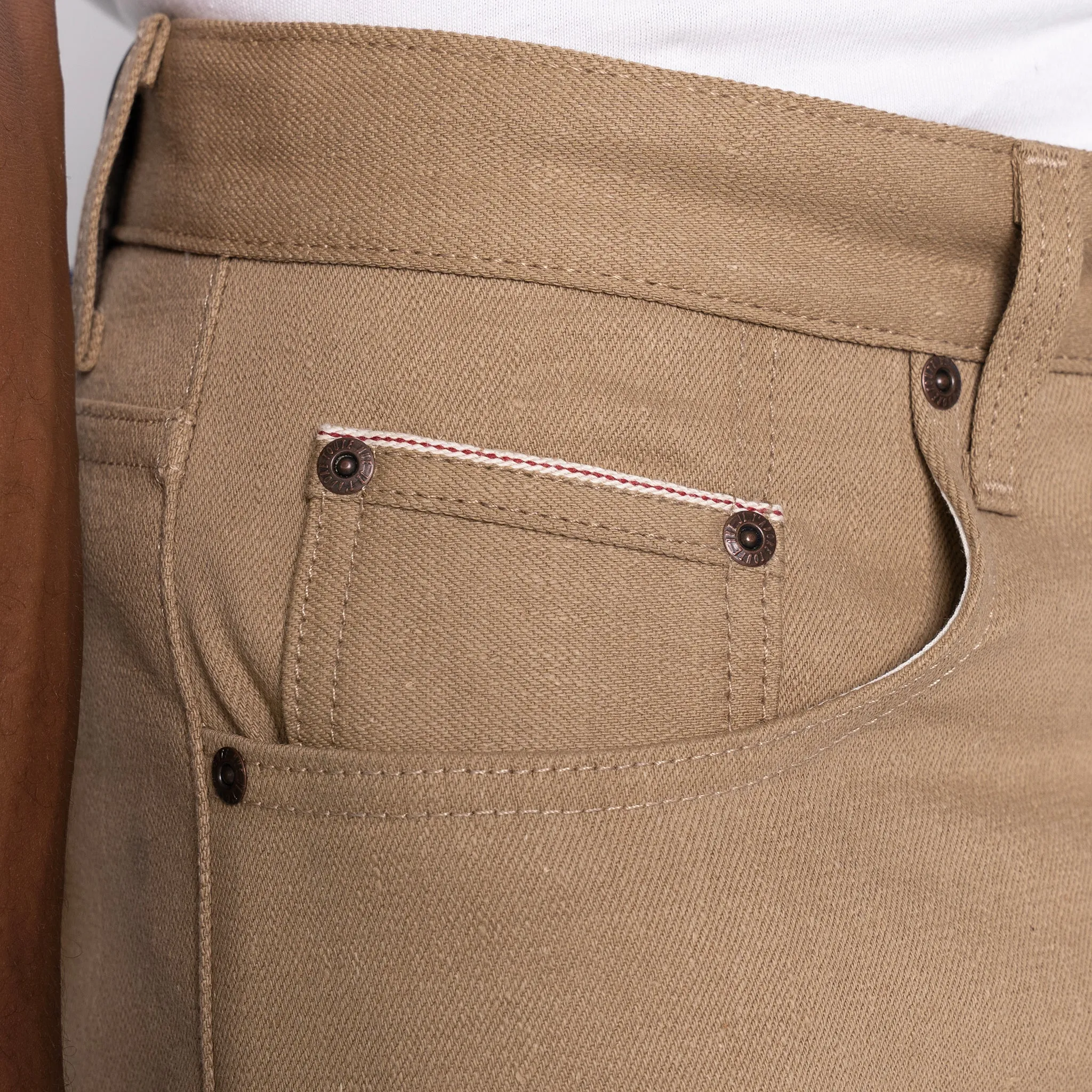 Easy Guy - Camel Slub Selvedge