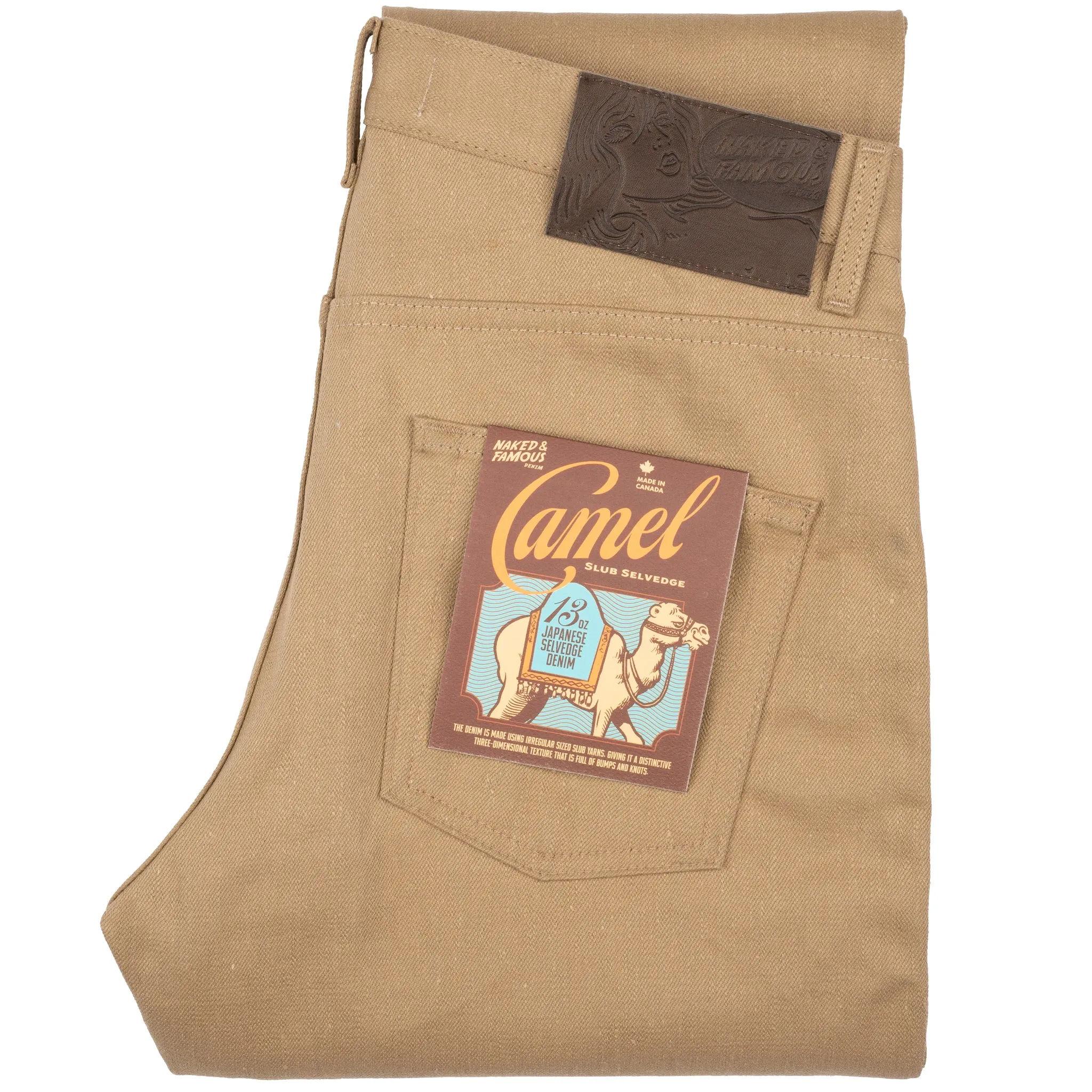 Easy Guy - Camel Slub Selvedge