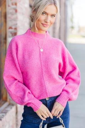 Easy Introductions Pink Sweater