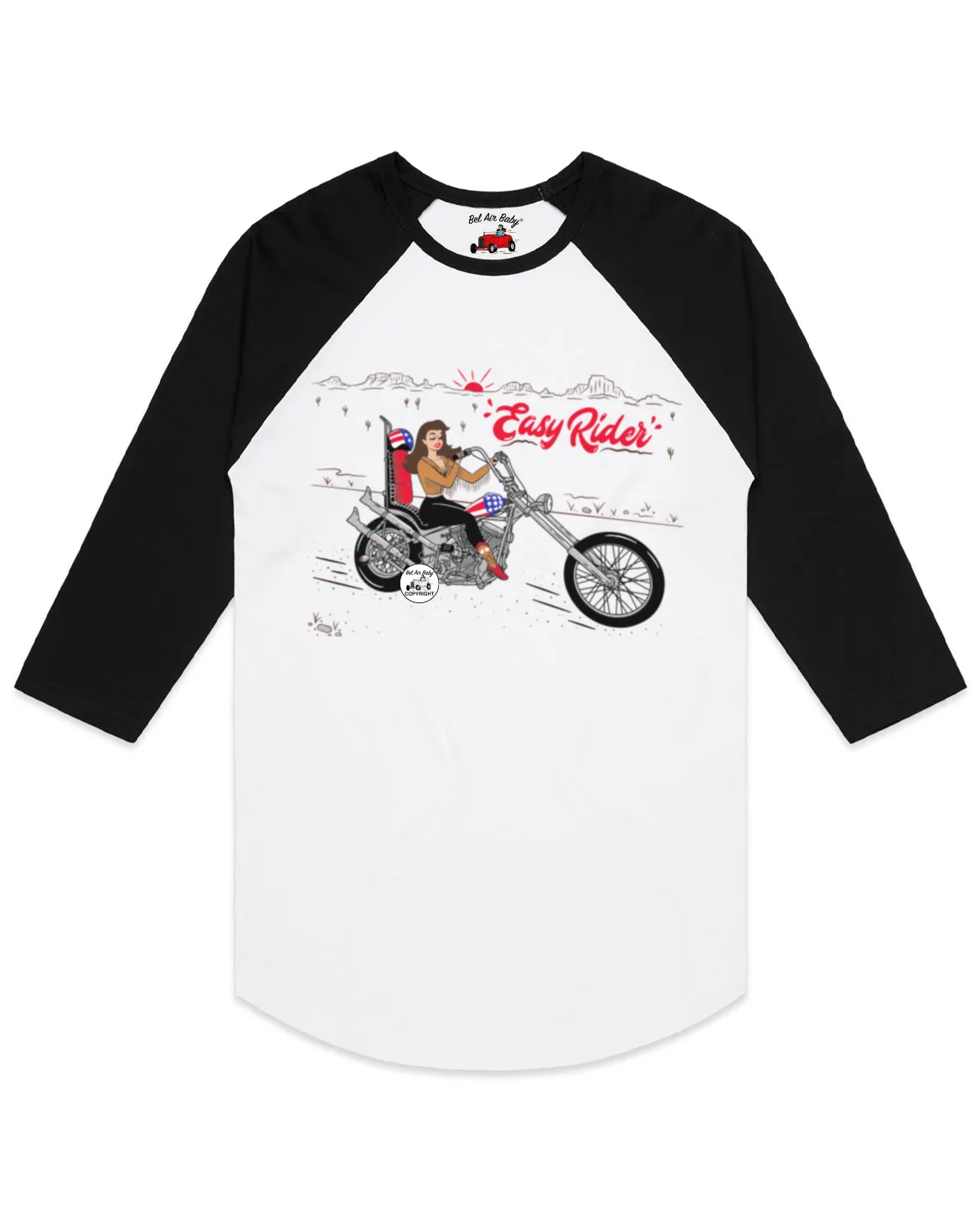 Easy Rider Raglan Tee