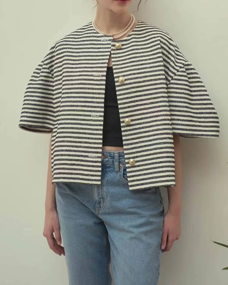 EMILIE JACKET STRIPED