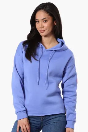 Fahrenheit Solid Basic Hoodie - Blue