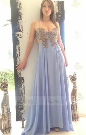 fashion simple gowns with appliques beaded, chic dresses for special occasion