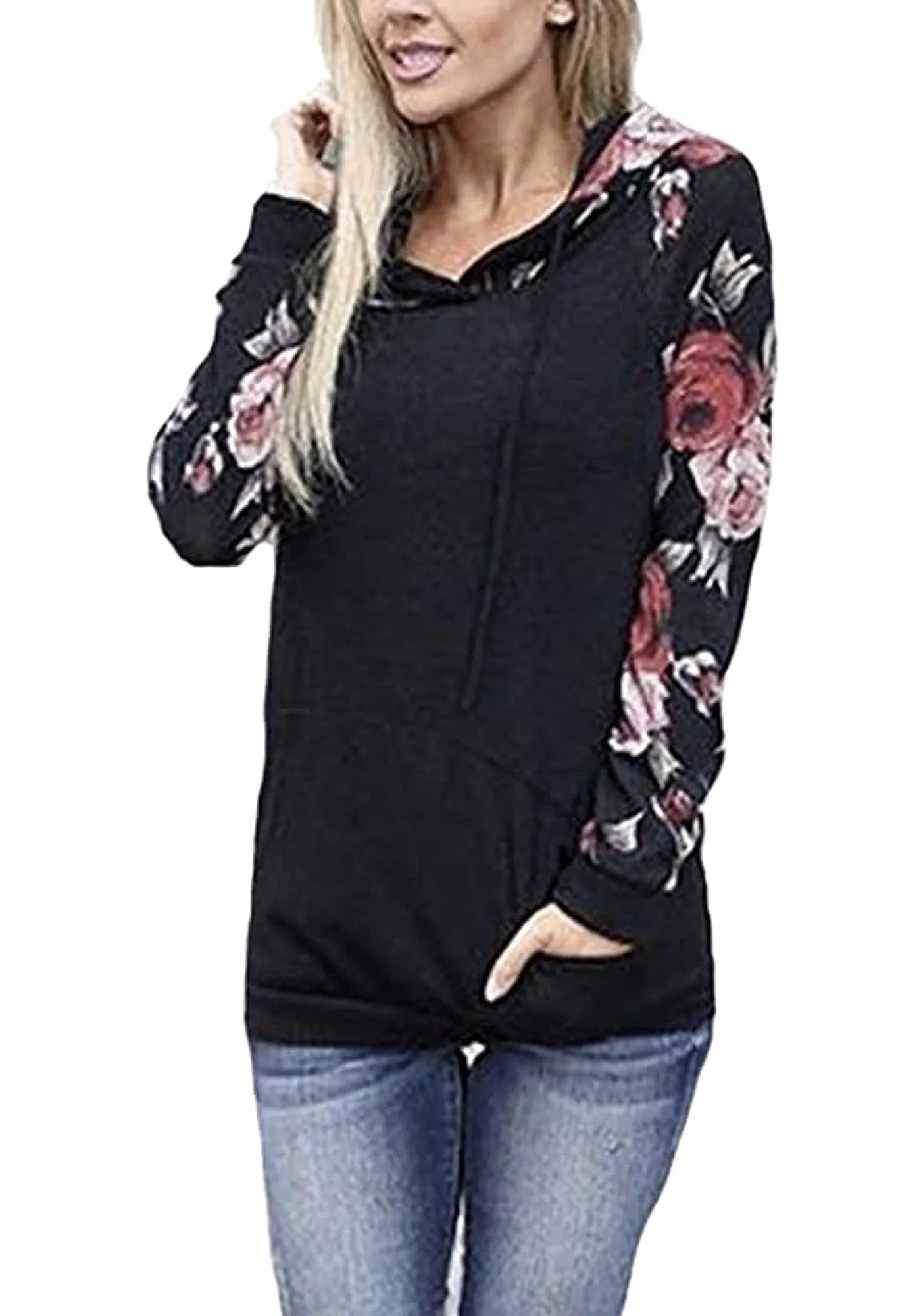 Floral Pullover Sweater