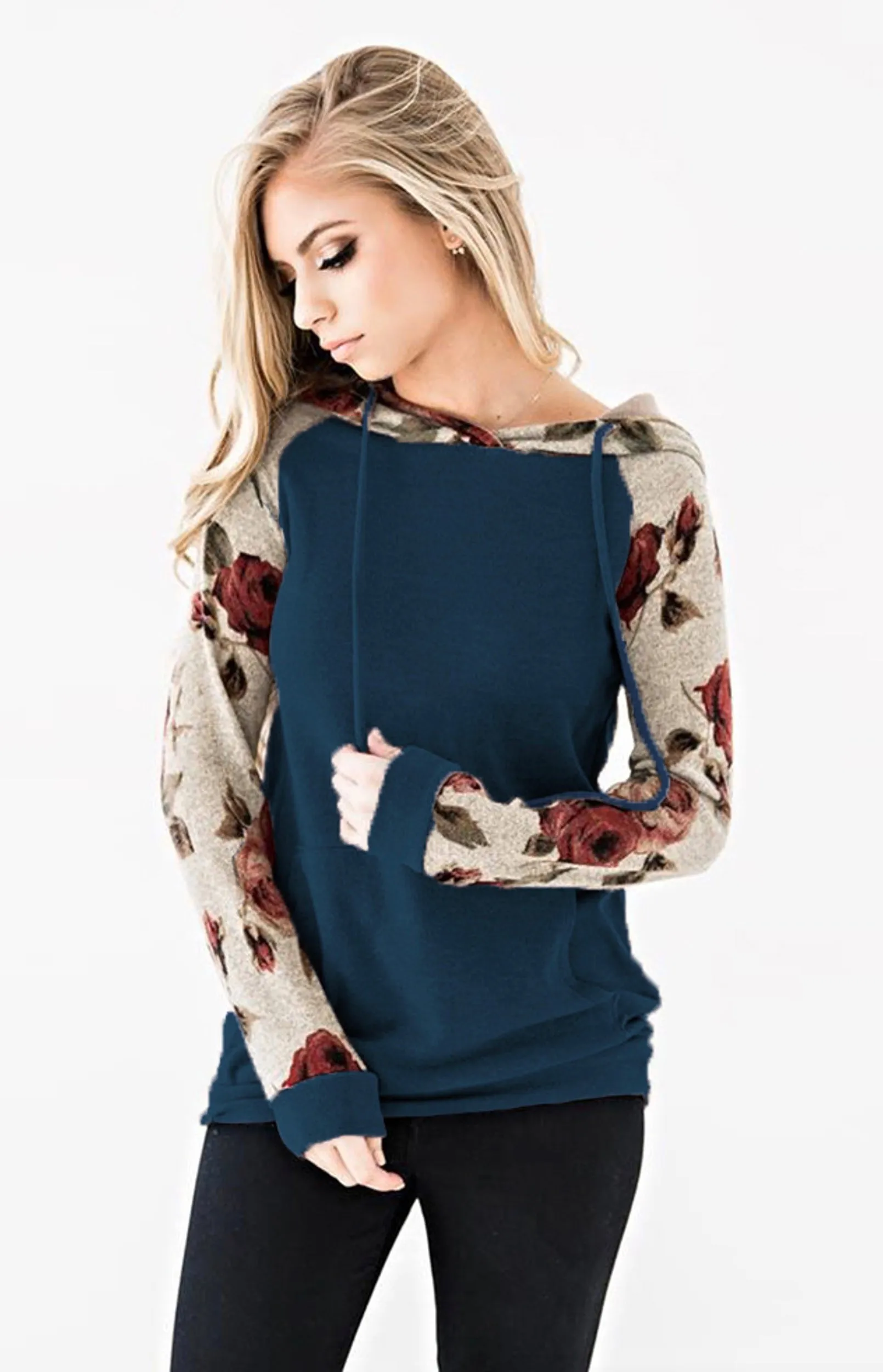 Floral Pullover Sweater