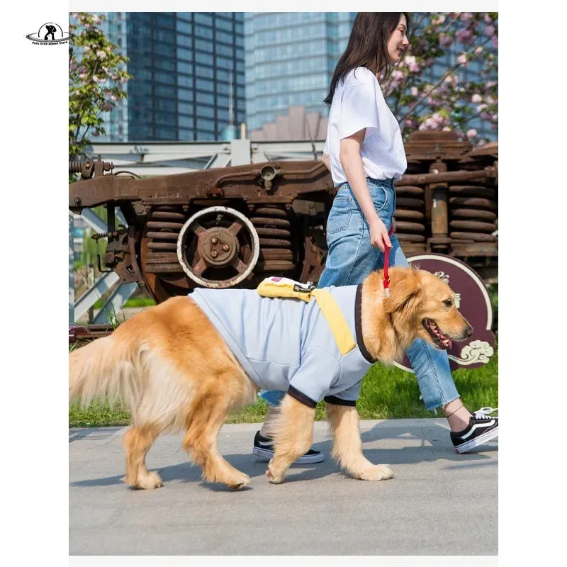 Golden Hair Big Dog Clothing Autumn and Winter Thin Medium To Large Dog Sweater Spring Fleece Sweater Pet Clothing Dog Clothes