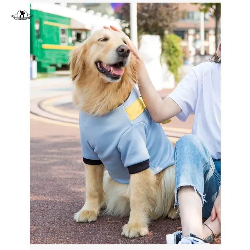 Golden Hair Big Dog Clothing Autumn and Winter Thin Medium To Large Dog Sweater Spring Fleece Sweater Pet Clothing Dog Clothes