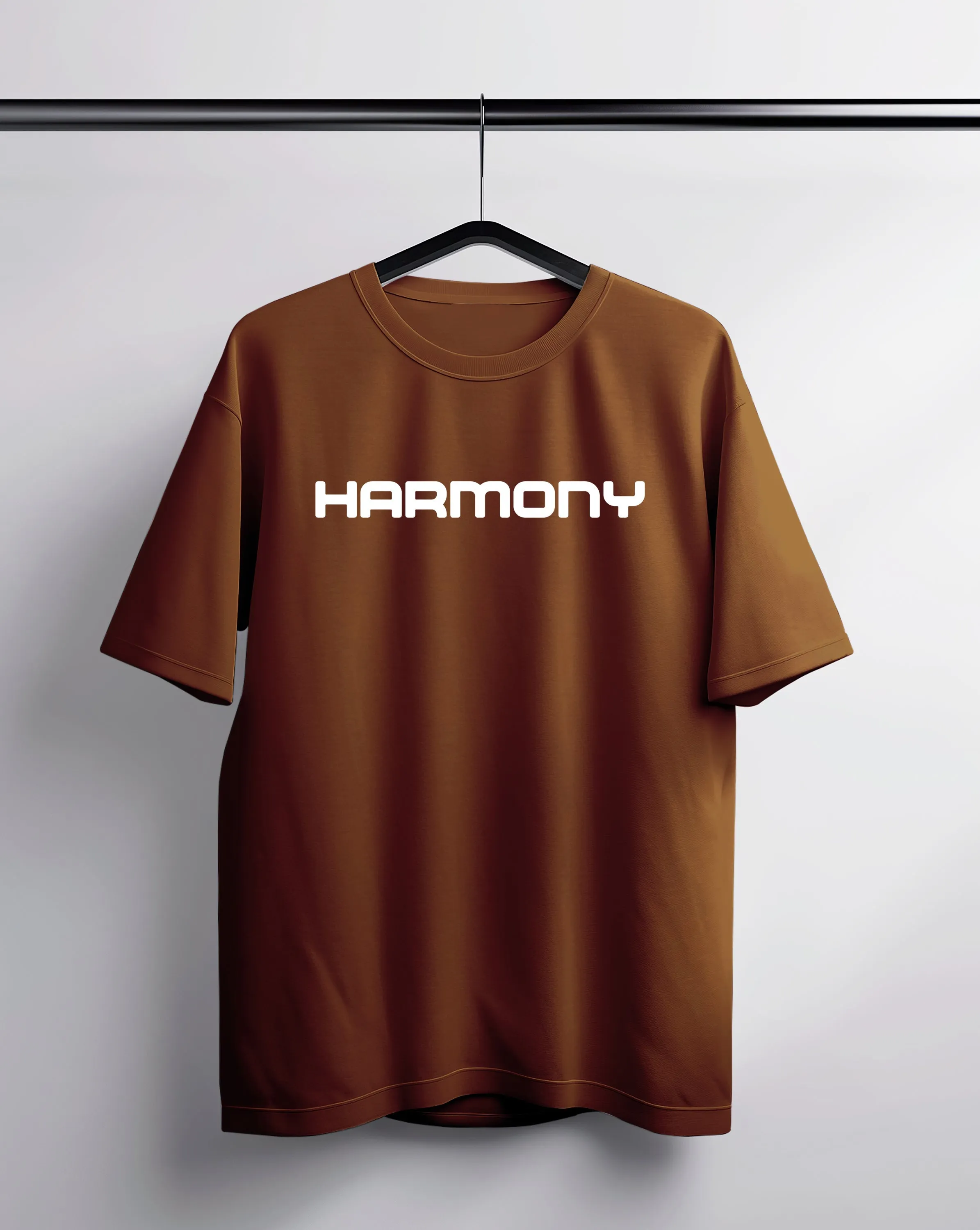 Harmony Brown Oversized Tee