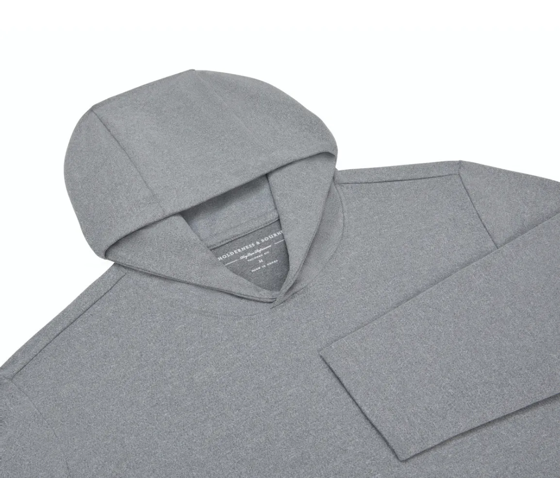 Holderness & Bourne - Jackson Hoodie - Heathered Gray