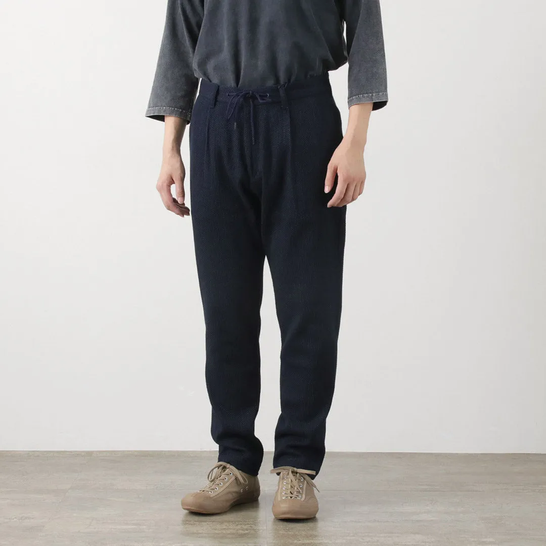 JAPAN BLUE JEANS / Sashiko Easy Tapered Pants