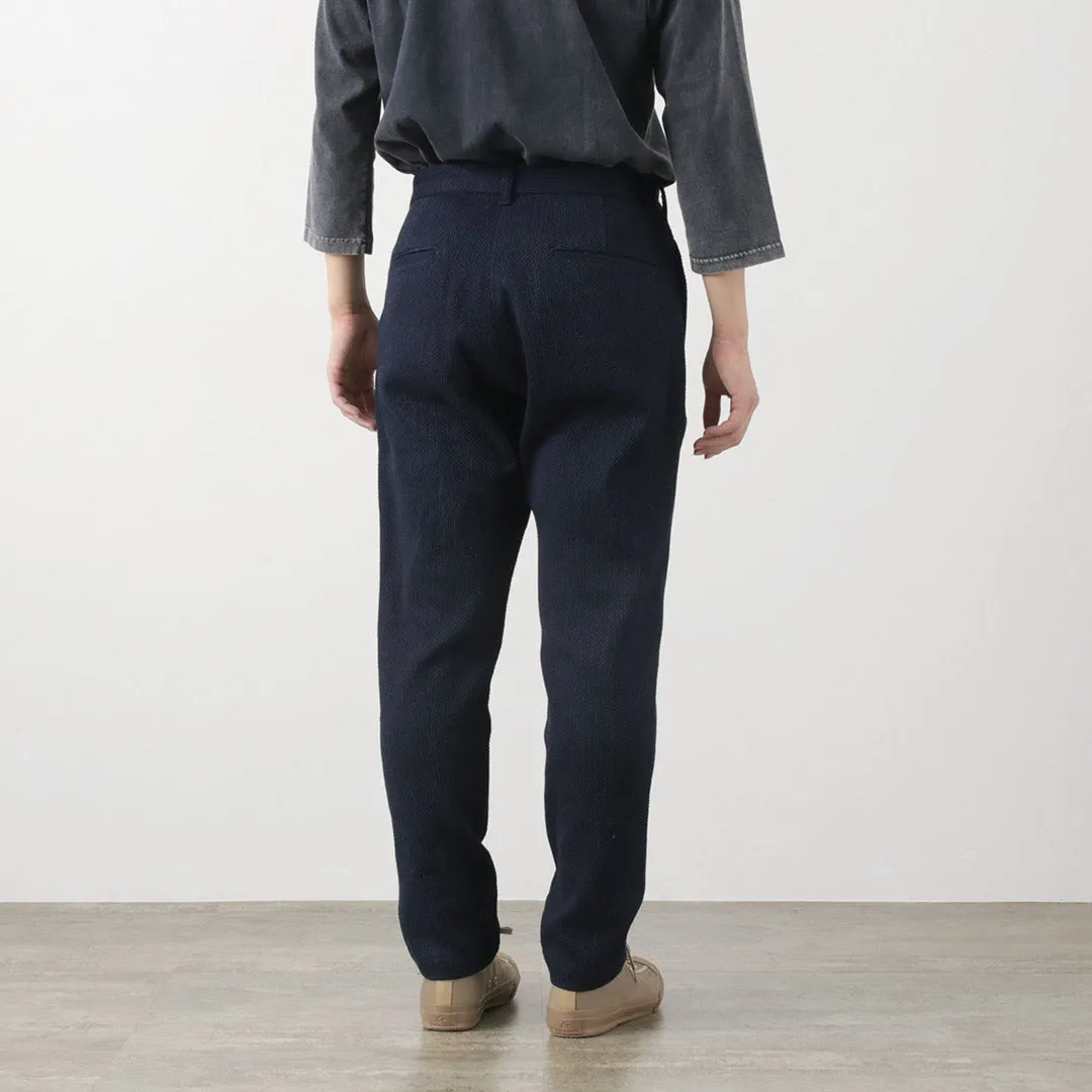 JAPAN BLUE JEANS / Sashiko Easy Tapered Pants