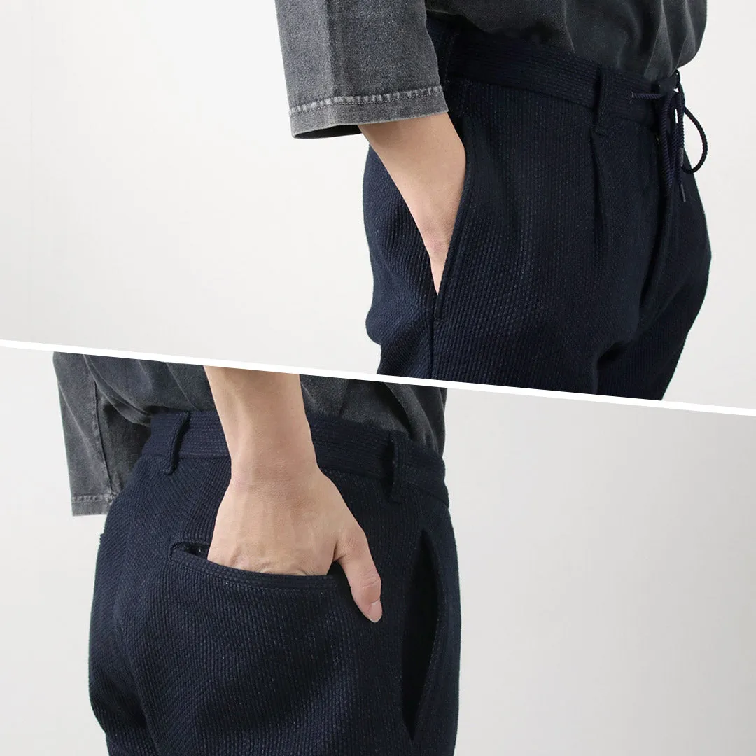 JAPAN BLUE JEANS / Sashiko Easy Tapered Pants