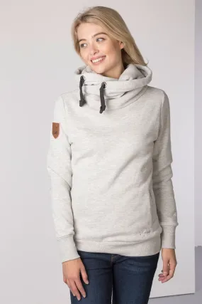 Ladies Cross Neck Hoody with Number