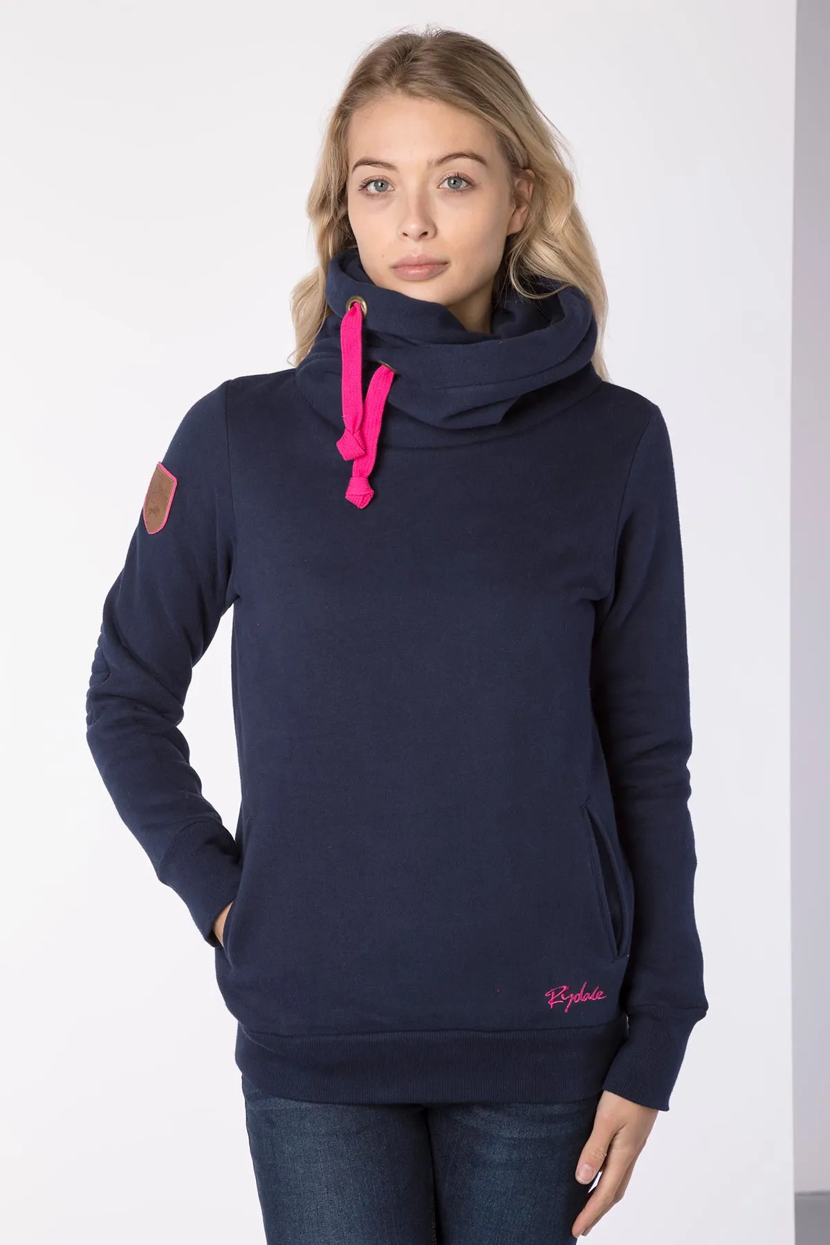 Ladies Cross Neck Hoody with Number