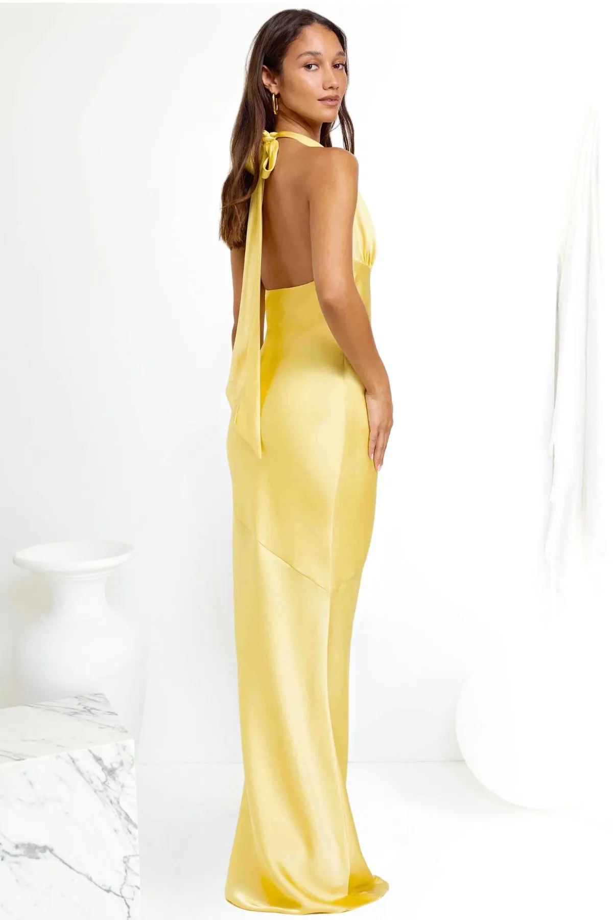 LEXI Novia Dress (Pineapple Yellow)