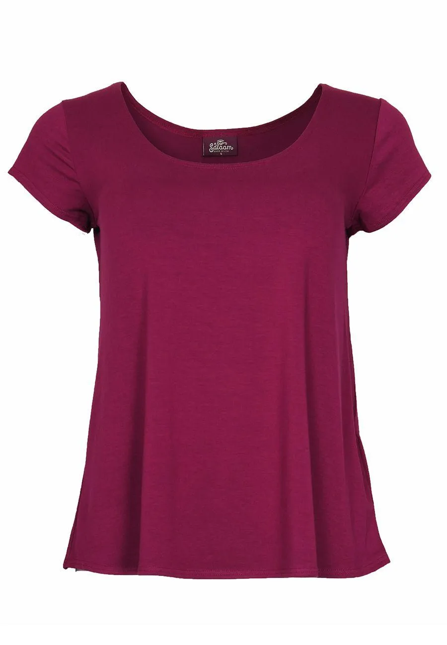 Magenta Easy Tee