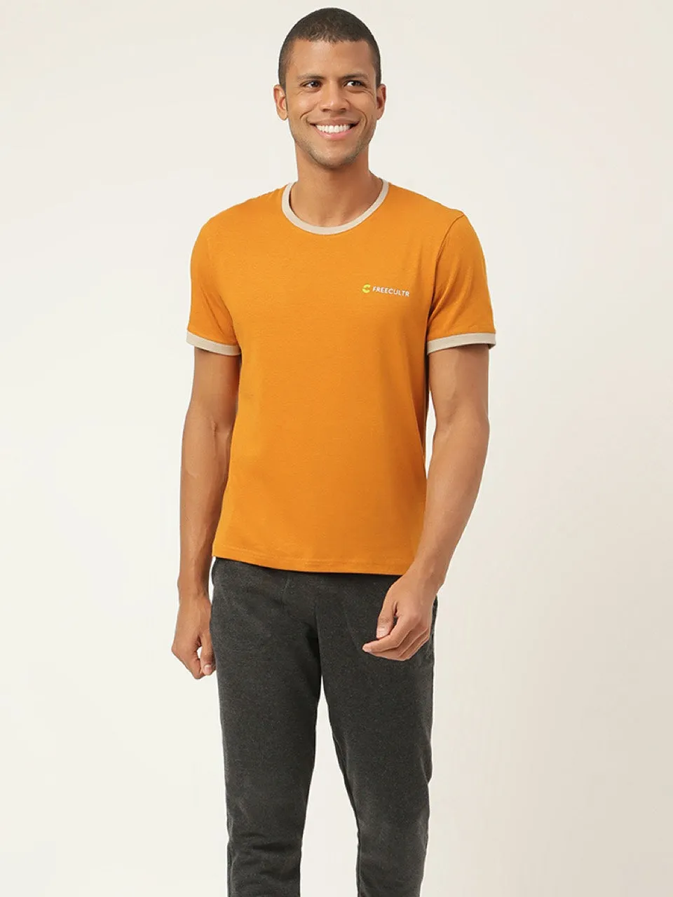 Men's Organic Bamboo Casual Tees - Crew Neck - (Pack of 1)