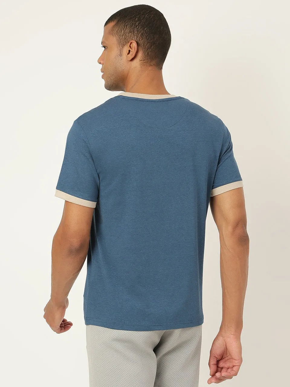 Men's Organic Bamboo Casual Tees - Crew Neck - (Pack of 1)