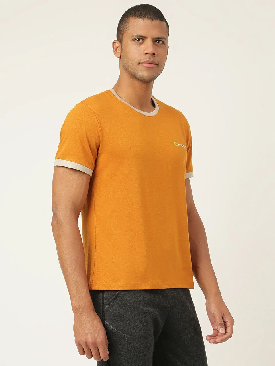 Men's Organic Bamboo Casual Tees - Crew Neck - (Pack of 1)