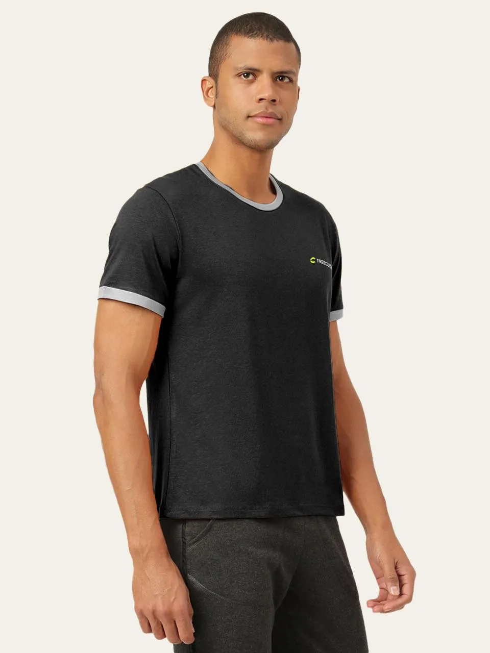 Men's Organic Bamboo Casual Tees - Crew Neck - (Pack of 1)