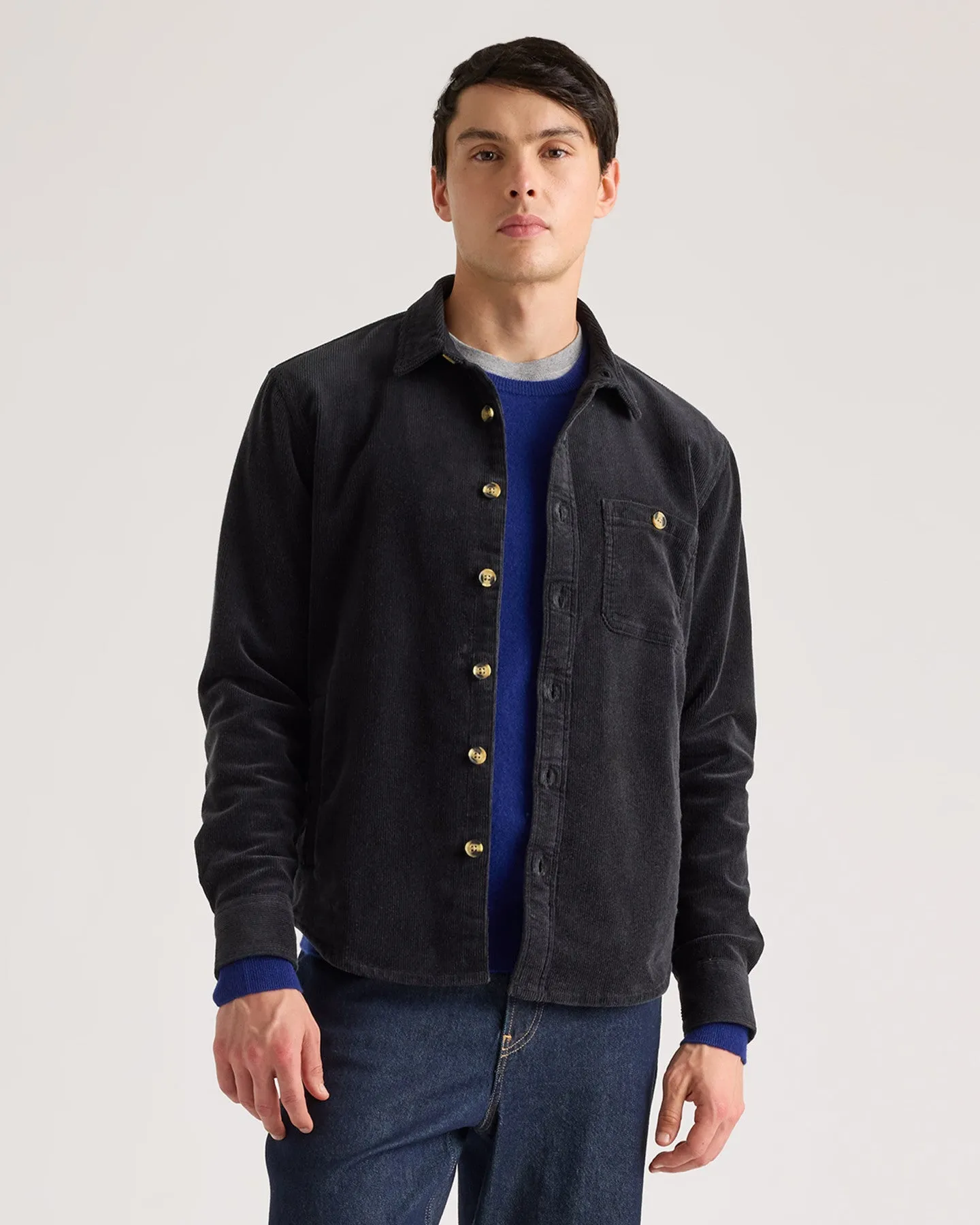 Organic Stretch Corduroy Overshirt