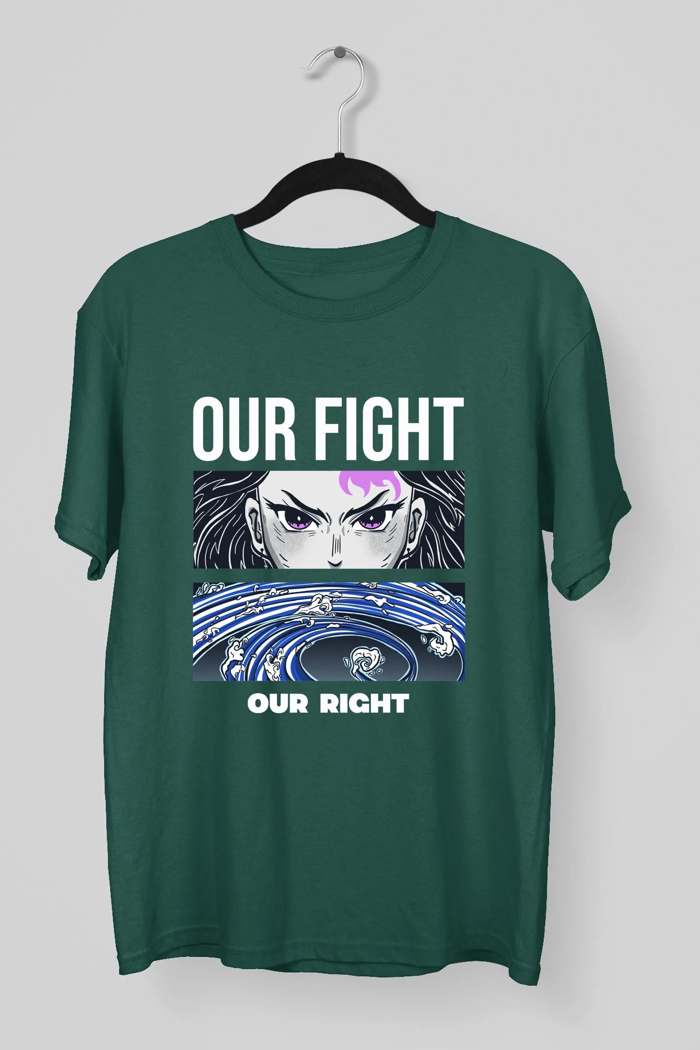 Our Fight Green Tee