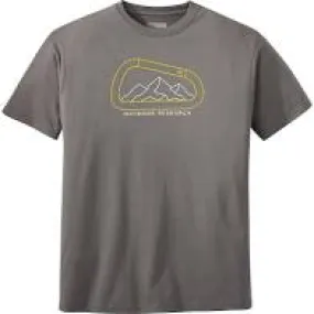 Outdoor Research Men's Rumney Short Sleeve Tee Charcoal M -D