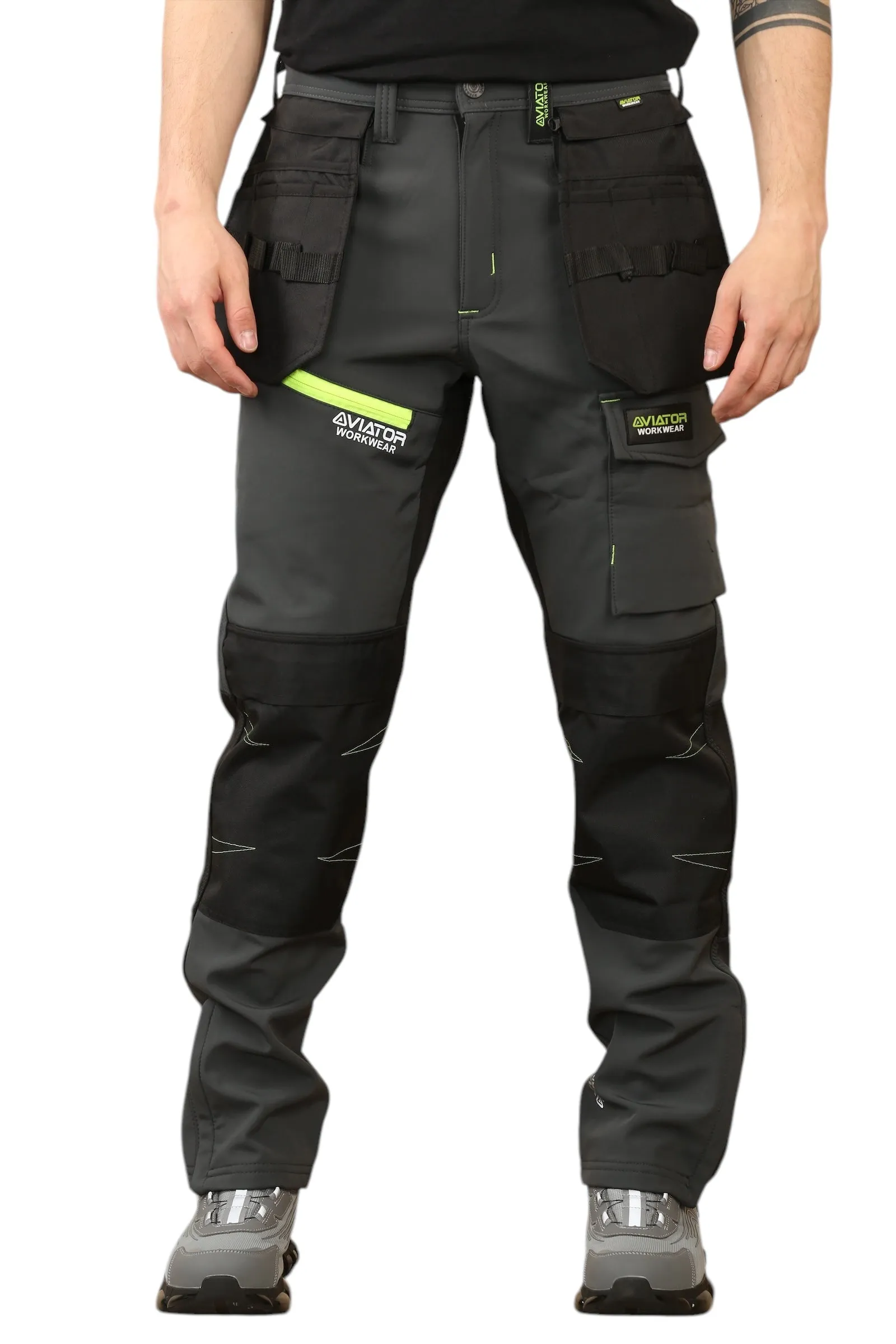 Professional Tactical Threads Strategic Men's Polyester cargo Workwear Trousers