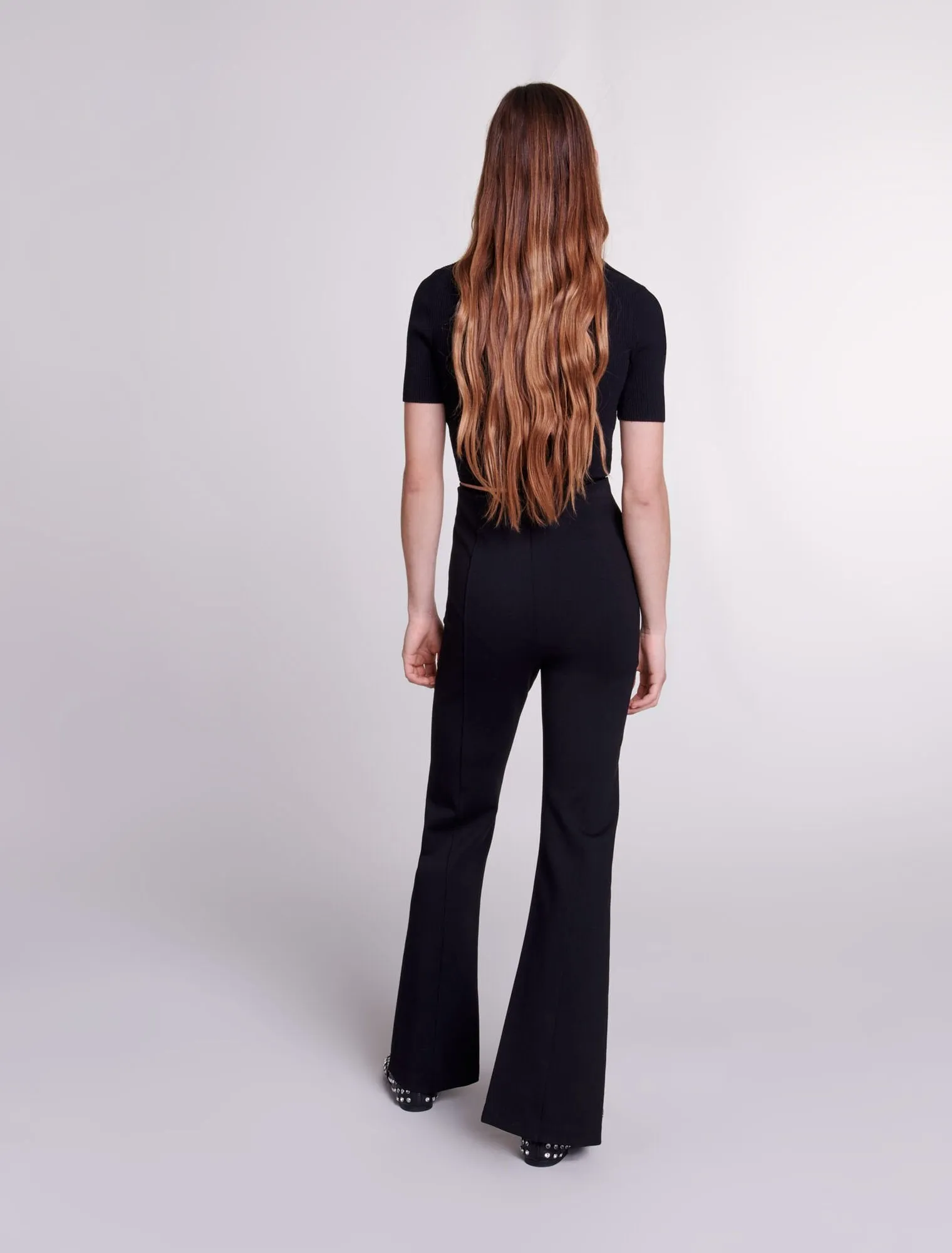 Slit trousers