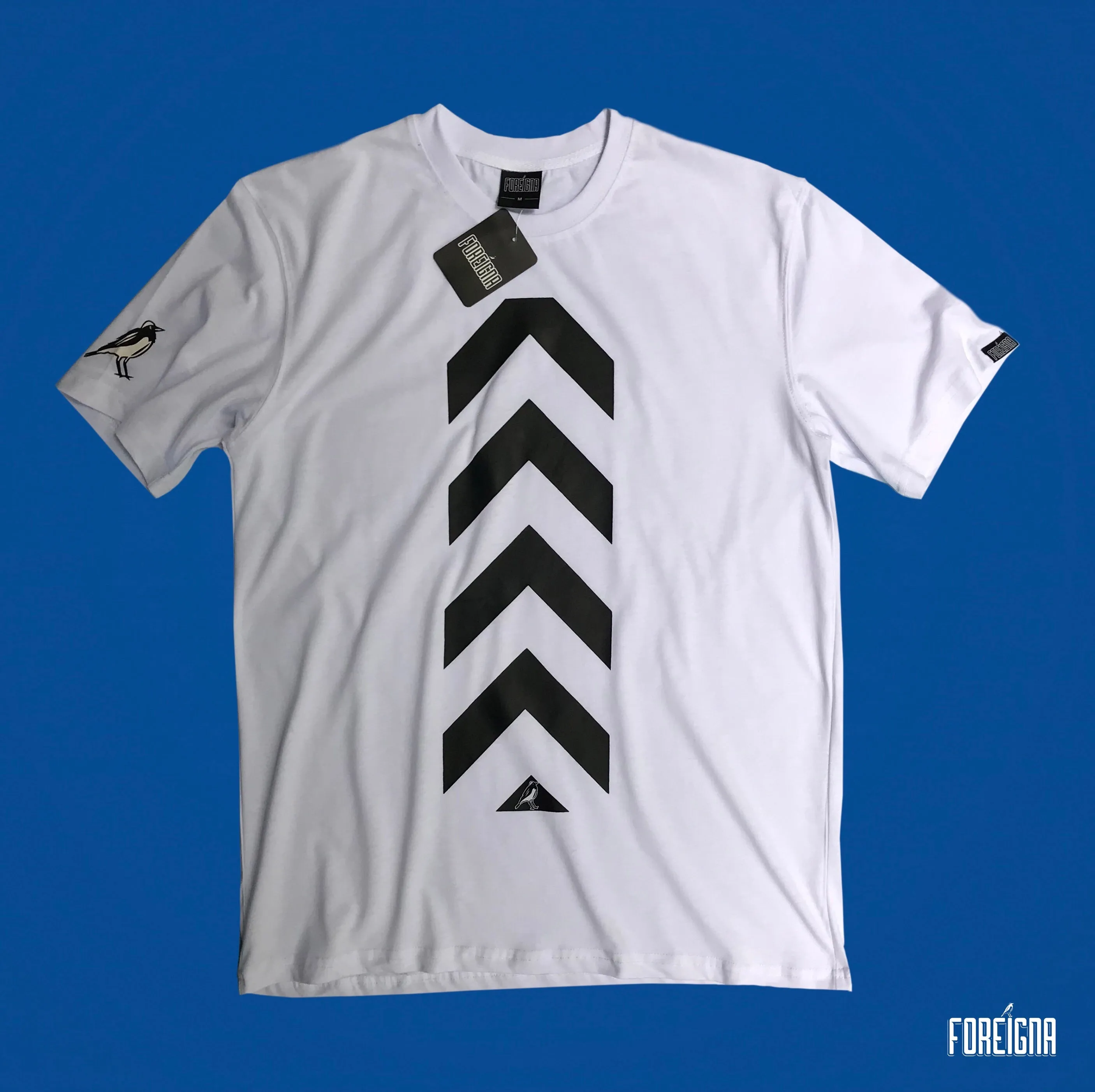 Takeoff Graphic Tees - White