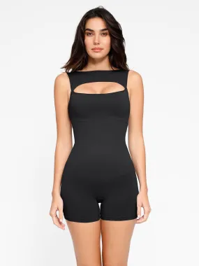 The Shapewear Romper Seamless Tummy Control Cut-Out For Insiders