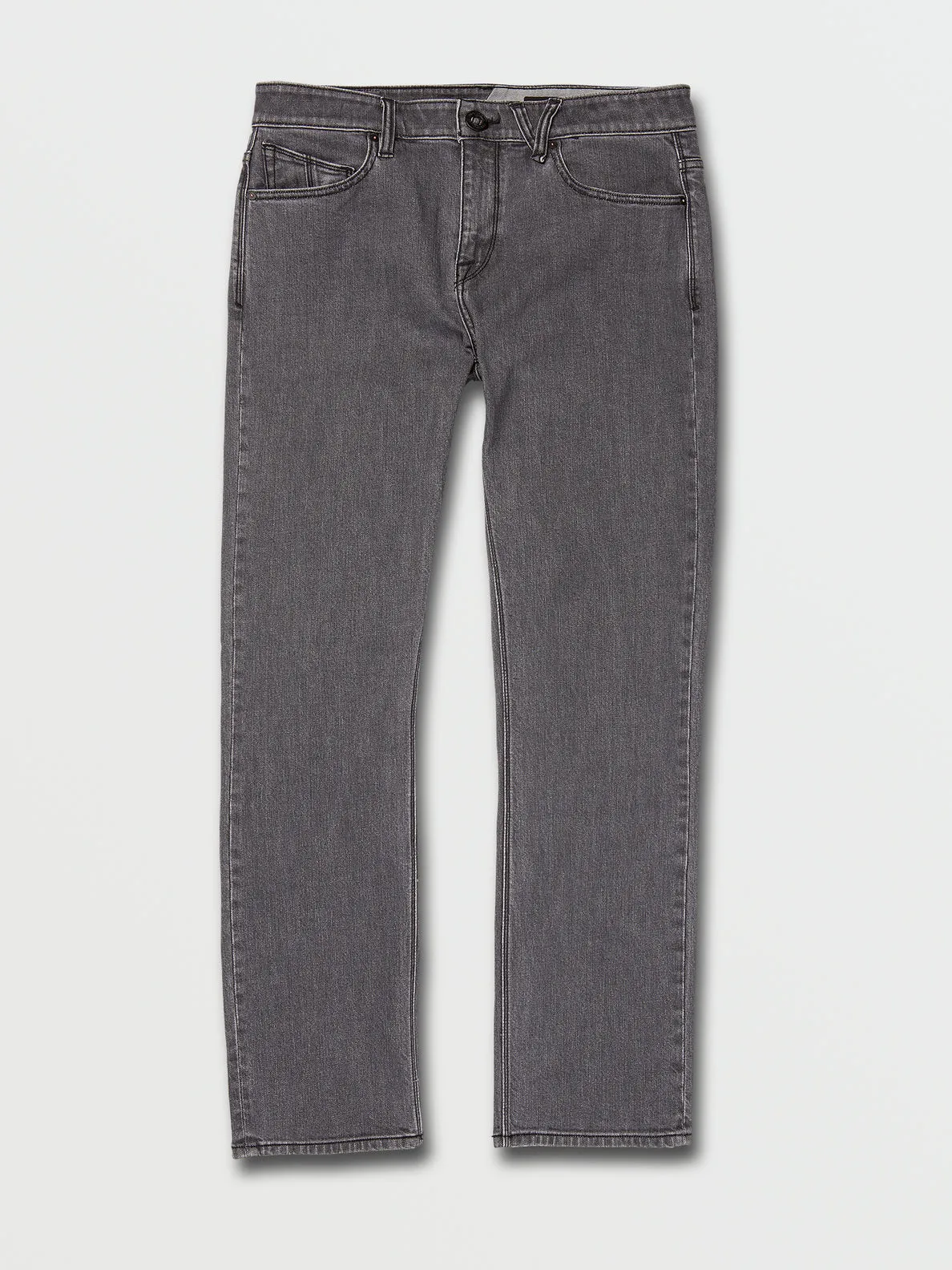 Volcom Solver Denim Pants-Easy Enzyme Grey