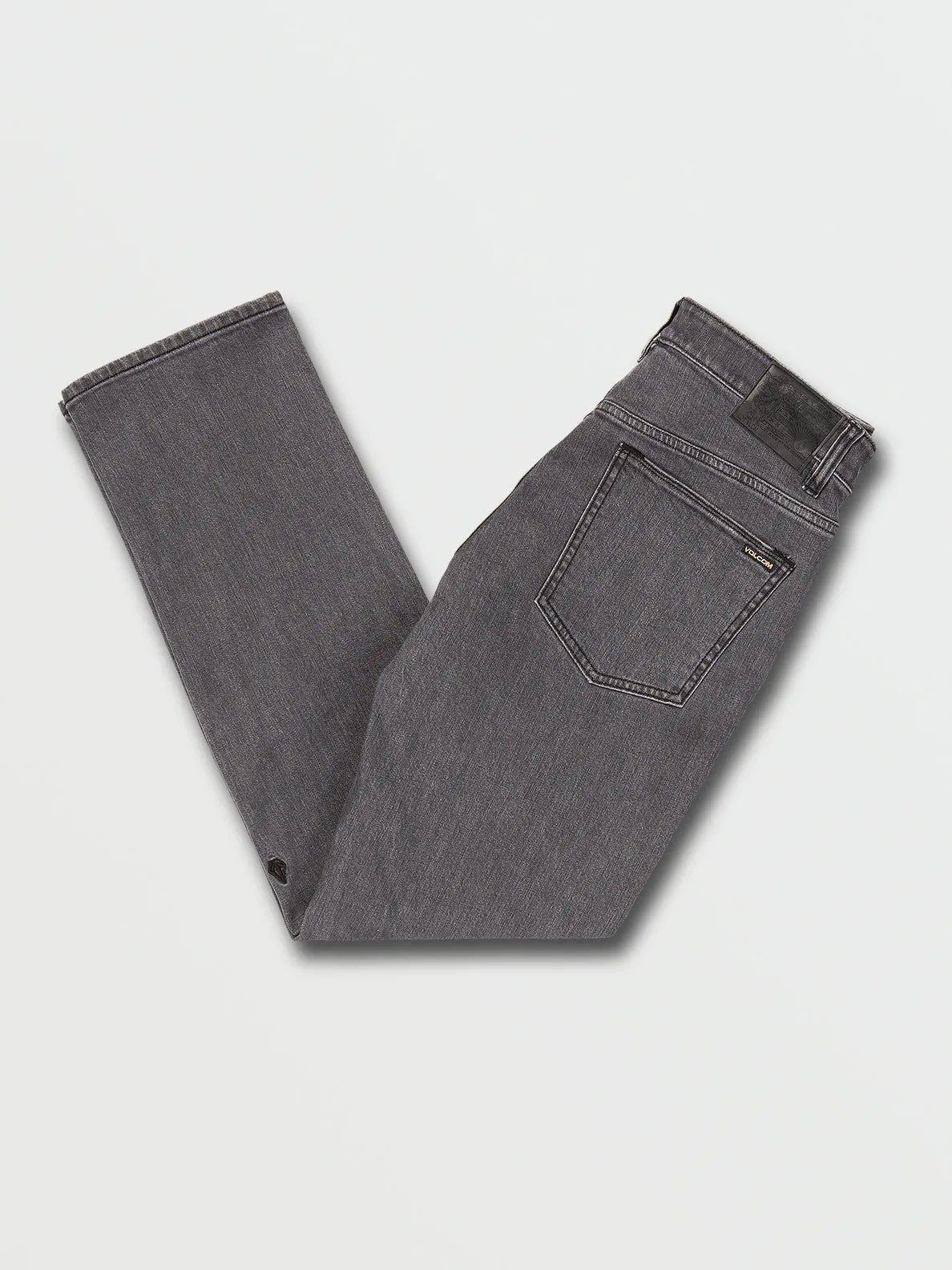 Volcom Solver Denim Pants-Easy Enzyme Grey