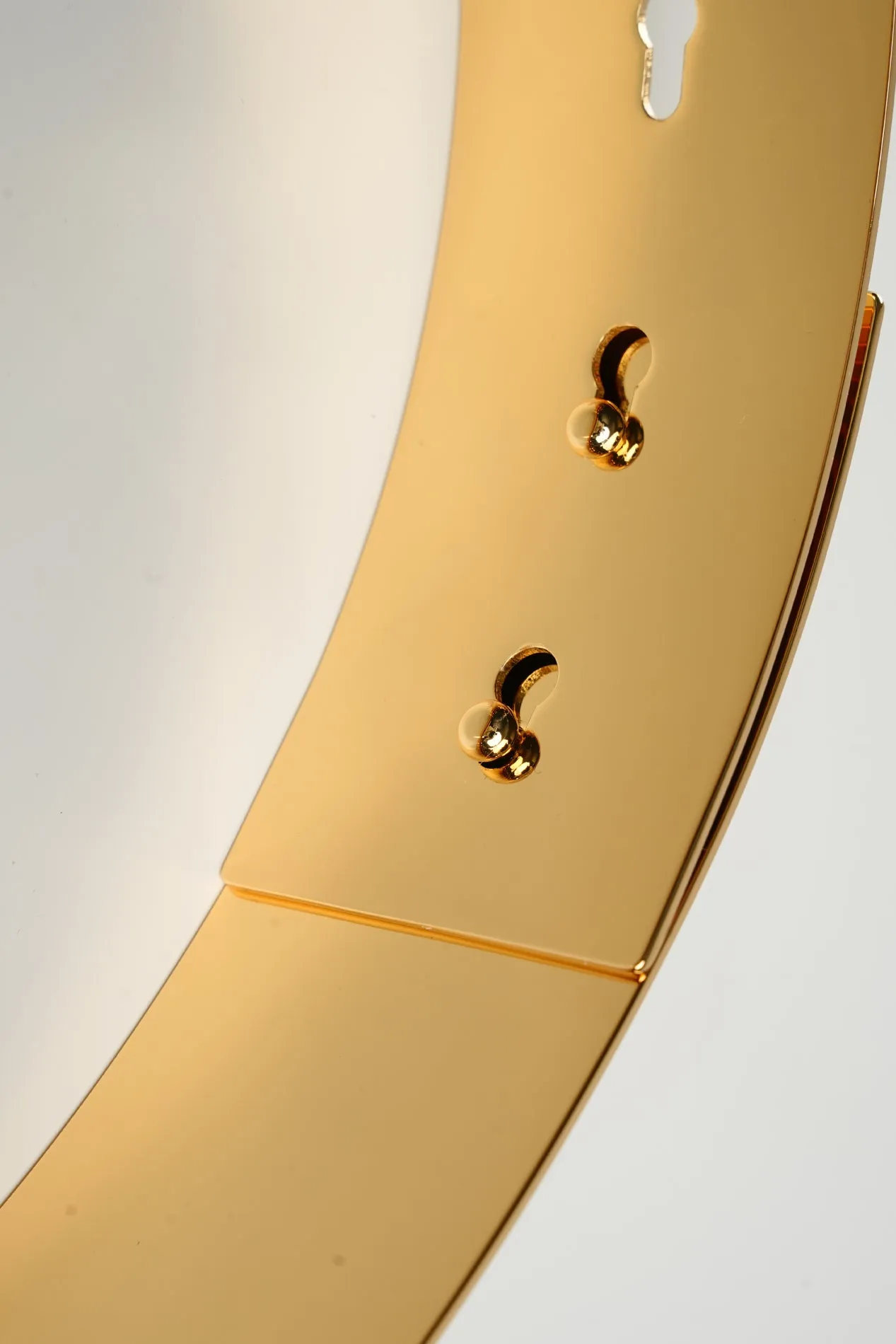 Xenis Full Metal Belt In Gold-Plated